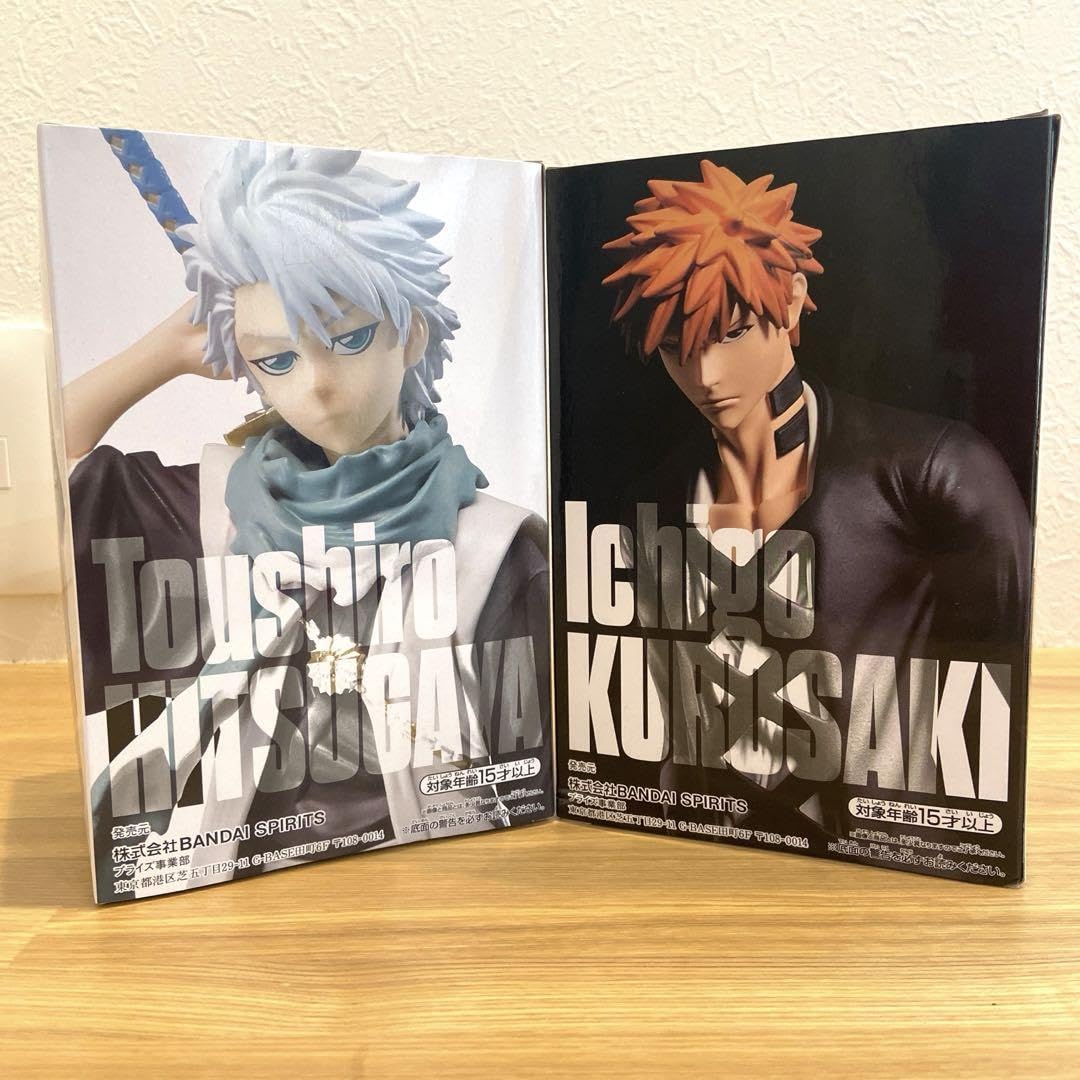 Amazon.co.jp: BLEACH フィギュア 黒崎一護 日番谷冬獅郎 セット 千年