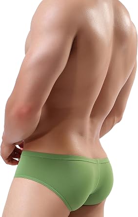 iKingsky Men's Soft Boxer Briefs U-Hance Pouch Mens Underwear