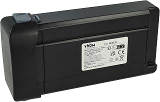 vhbw Batería Compatible con Rowenta EQ9617NO/4, RH96, RH9611, EQ9631NO/4, RH9635WO0O/4, RH9611WO/4 aspiradora Negro (2000 mAh, 22,2 V, Li-Ion)