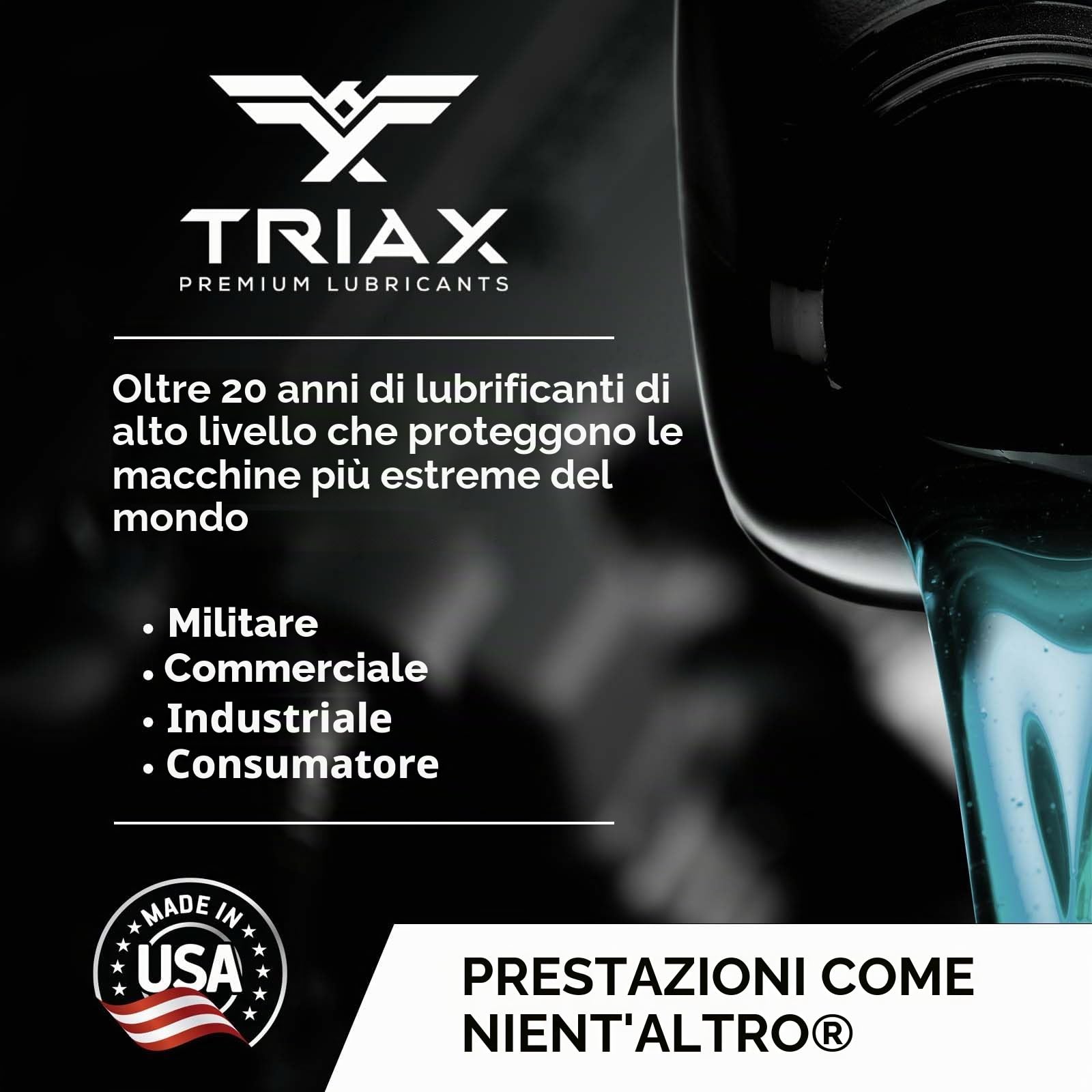 TRIAX DTF-1 Fluido Completamente Sintetico per Cassa di Trasferimento/Olio Ripartitore di Coppia. Compatibile con BMW Xdrive, Audi/VW Quattro, e numerosi veicoli AWD e 4x4 (1 Quarto)