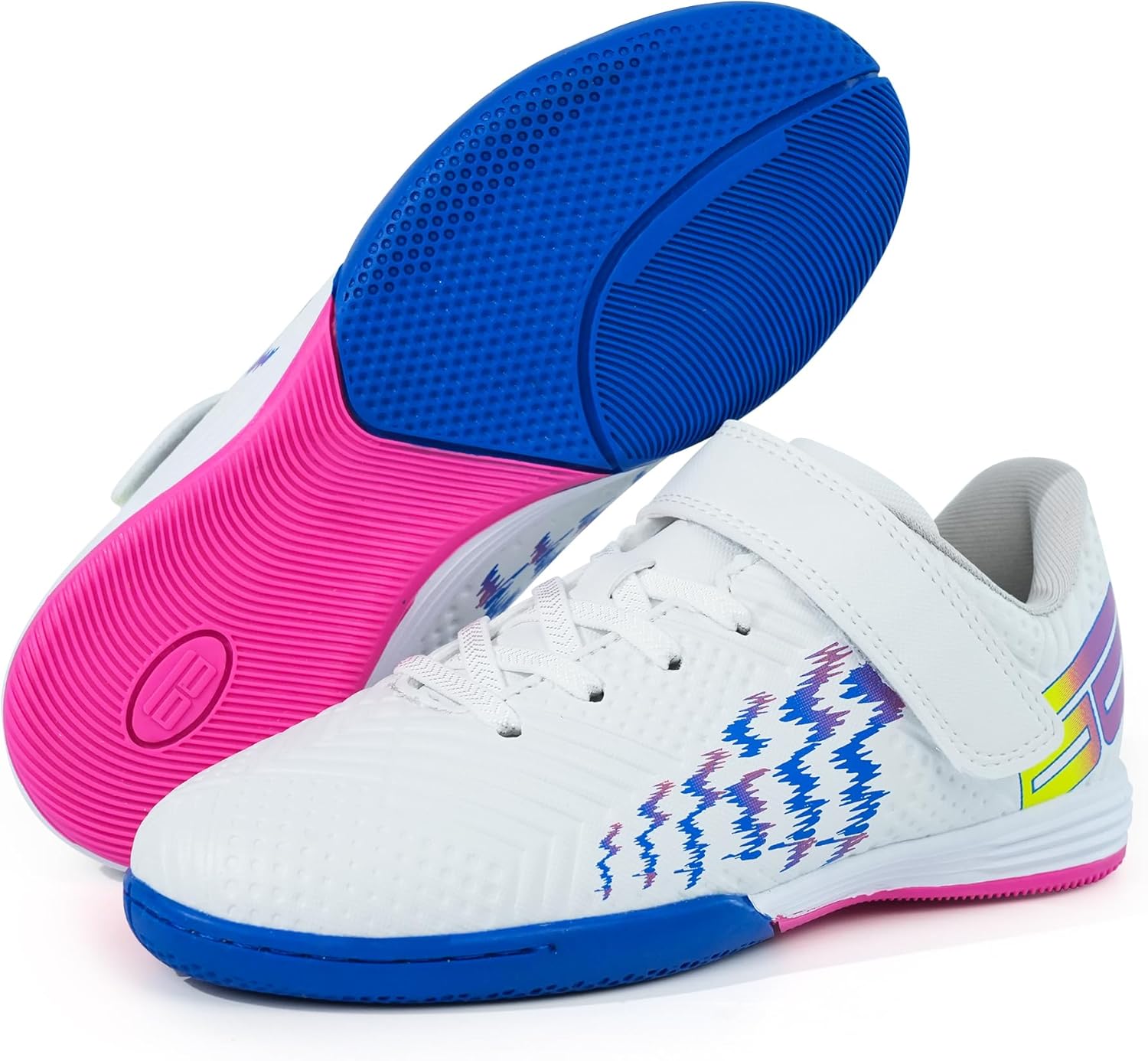 brooman Kids Futsal Indoor Soccer Shoes Boys Girls Soccer Sneakers - Image 6