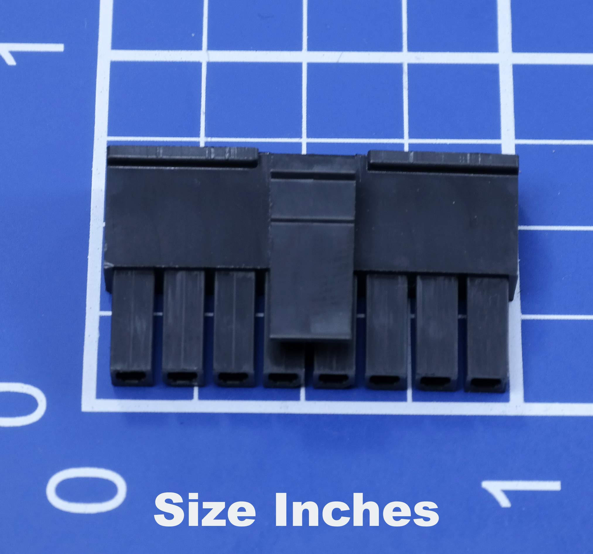 Amazon.com: Molex Single Row (8-Pin) Male & Female Receptacle Plug