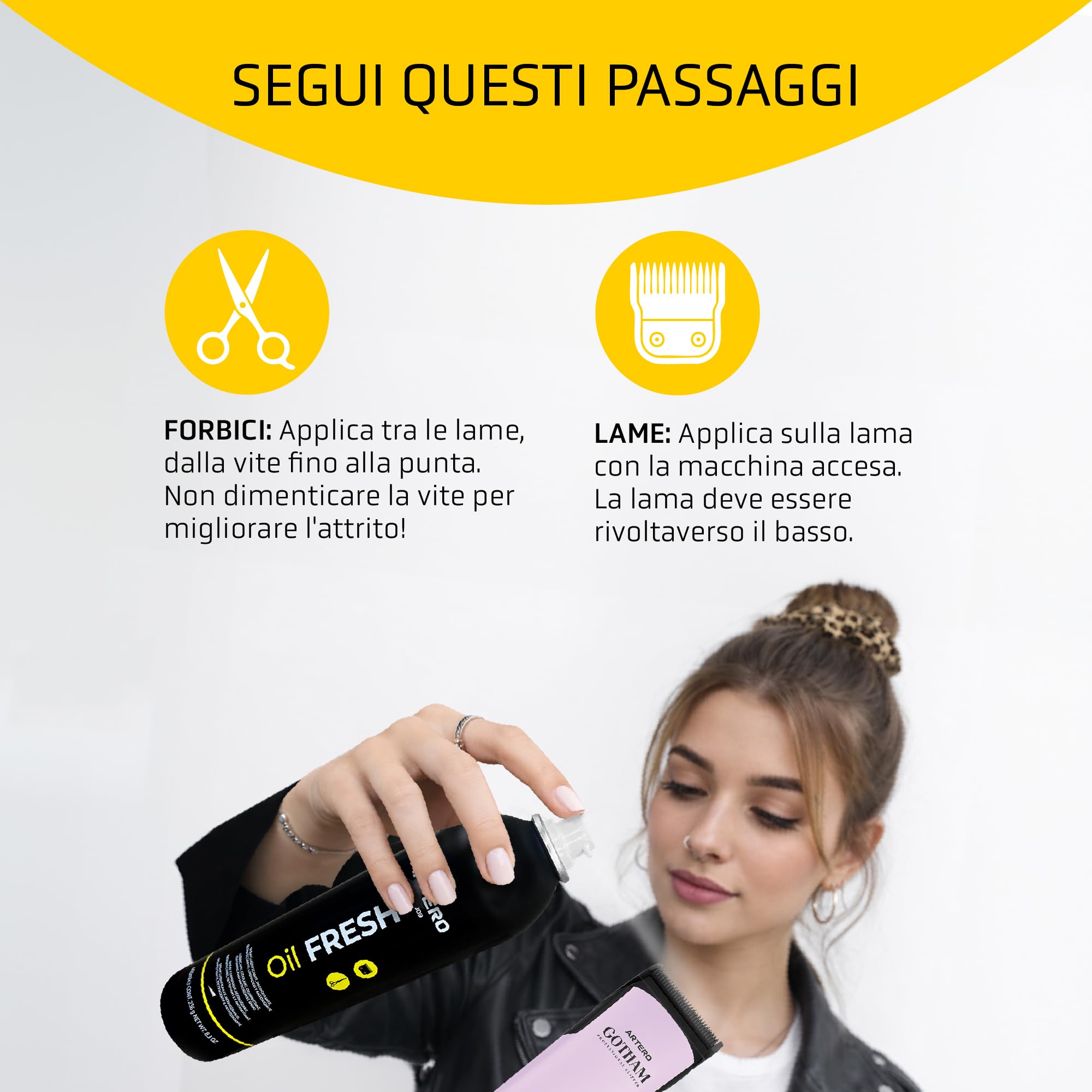 ARTERO Oil Fresh. Spray 6 in 1 per lame e forbici