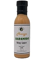 Vista 1 de Premium Salsa de alas MANGO HABANERO Bajo en colesterol Fabricado en pequeñas bartches con hierbas frescas de granja para un sabor y ralladura