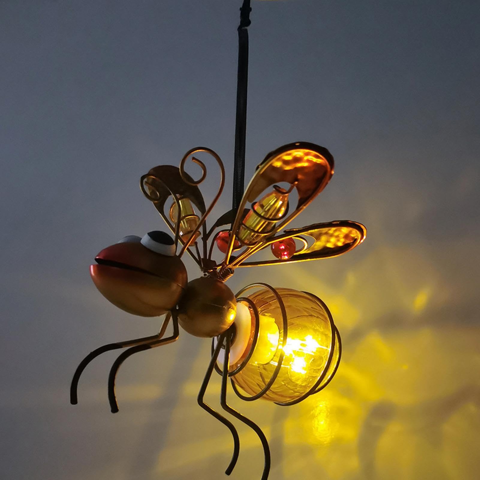 Decoración Solar De Navidad Al Aire Libre, Paquete De 4 48 Luces LED