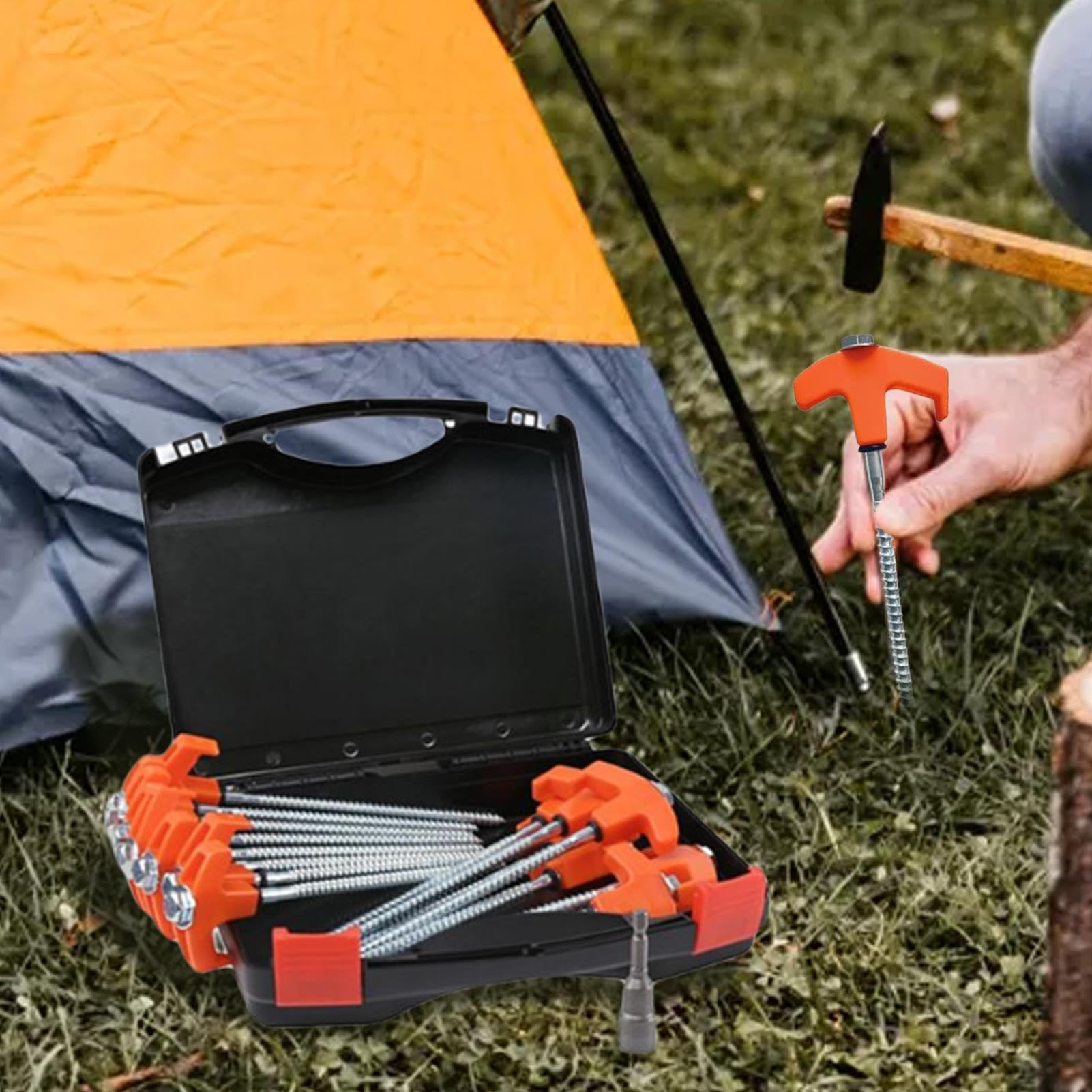 Estacas Para Camping 10 Piezas De Piquetas Para Toldo
