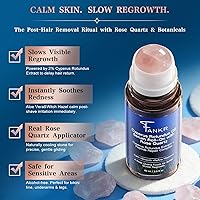 Vista 2 de Cyperus Rotundus - Suero de aceite roll-on con cuarzo rosa, cuidado específico después de la depilación, ayuda a reducir la aparición de nuevo