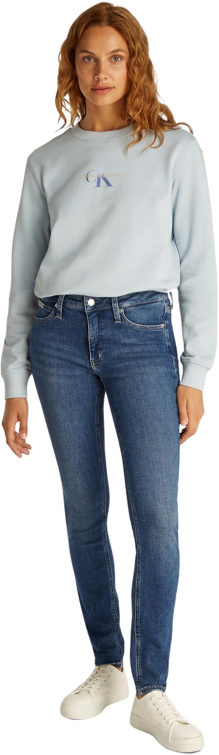Calvin Klein Jean Femme Mid Rise Skinny Fit