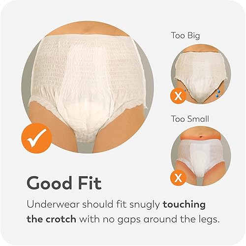 Miniatura 4 de Tranquility Premium Overnight  ropa interior absorbente desechables Dau MD 72 unidades