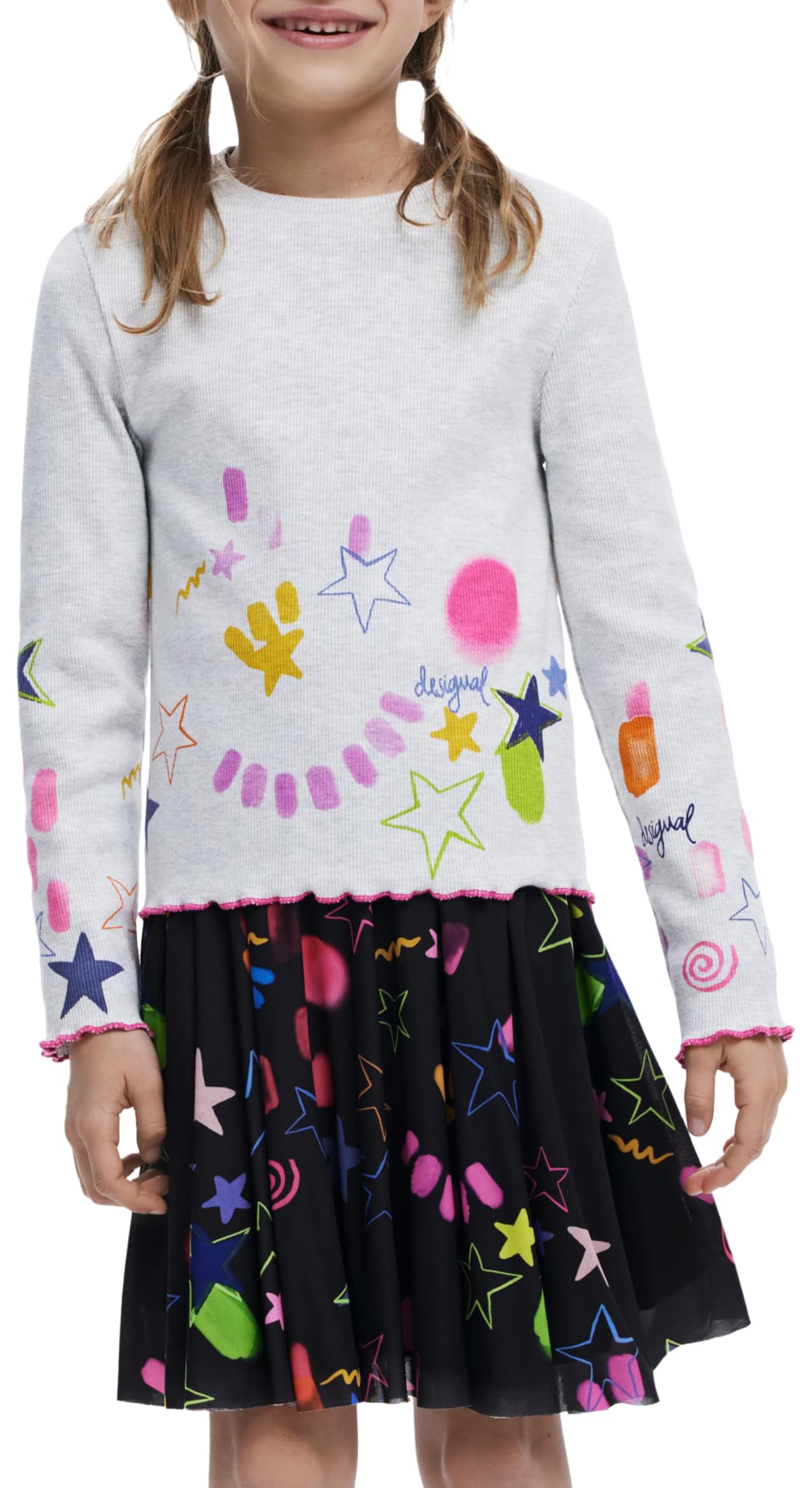 Desigual TS_BEA, 1001 Raw, 9/10