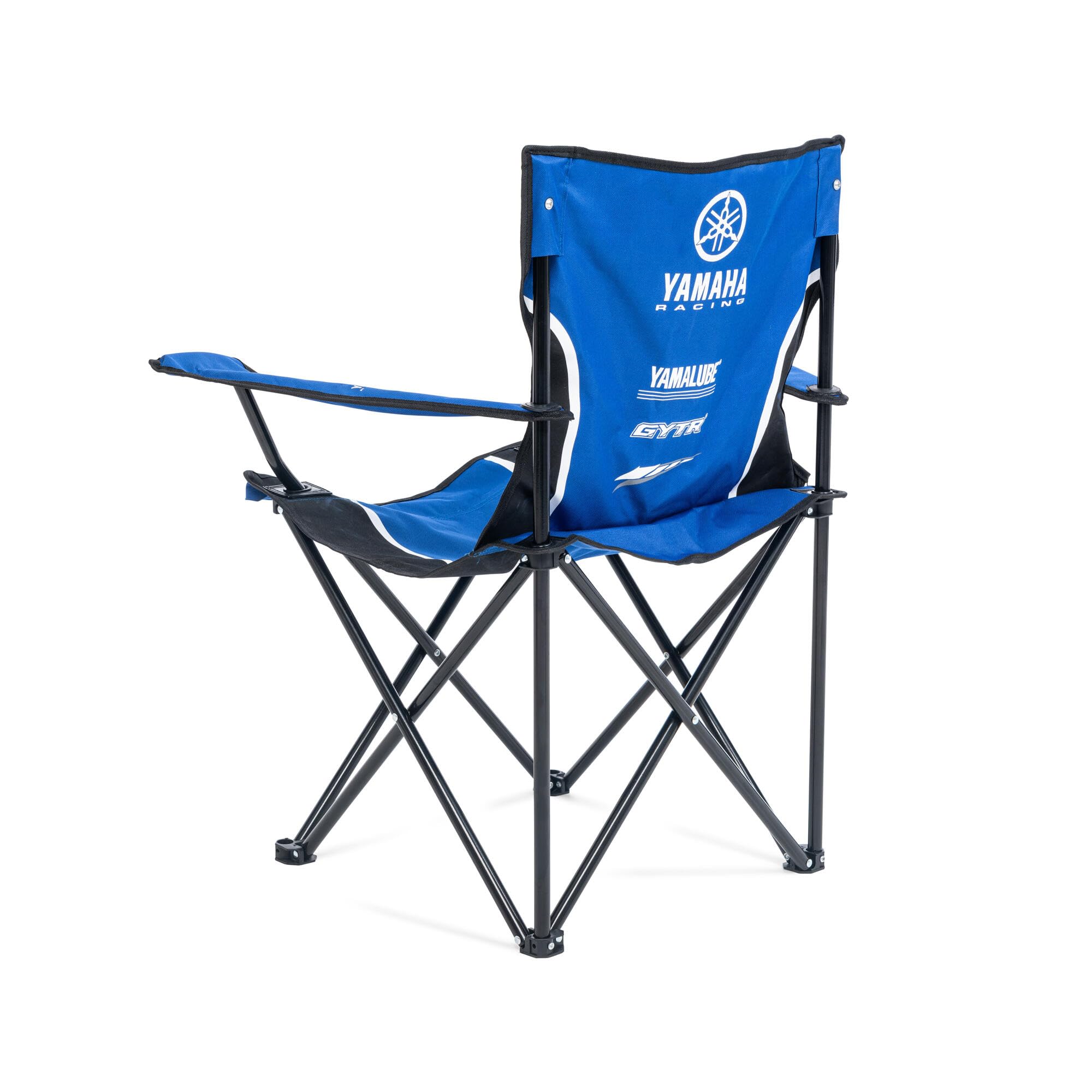 YAMAHA Paddock Blue Race Track Chair Foldable Klappsessel Klappstuhl Campingstuhl Fahrerlager Sessel