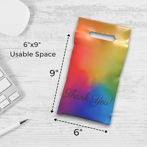 Miniatura 47 de Bolsas esmeriladas para camisetas de 10 x 13, 100 bolsas de envío para ropa, bolsas de agradecimiento, bolsas de paquete, bolsas para pequeñas