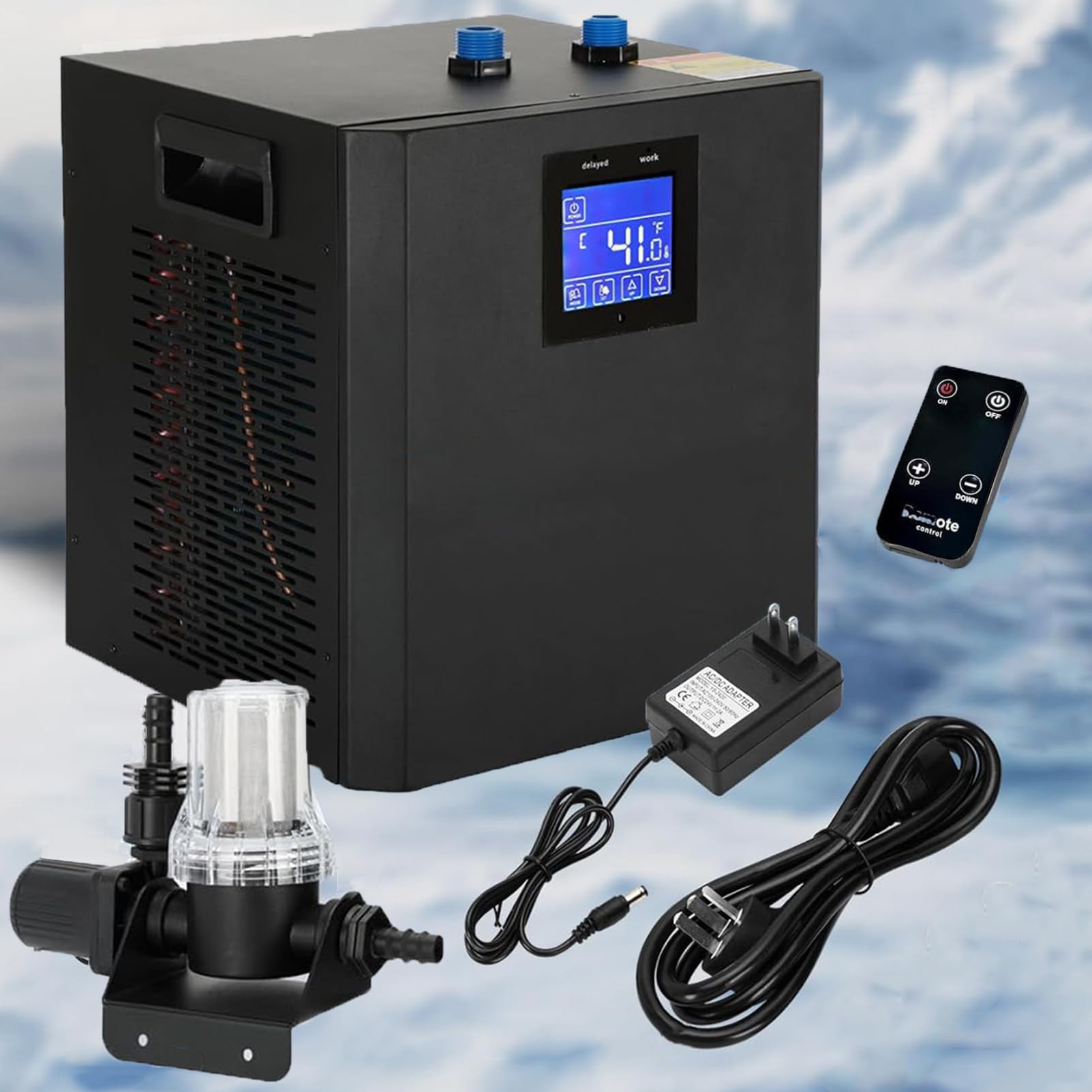 Refroidisseur de bain de glace et pompe filtrante pour immersion froide