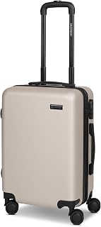 Hartschalen Kabinen-Koffer für Damen & Herren | Kleiner Trolley 40 x 23 x 55 cm aus hochwertigem & robustem ABS-Material | 4-Doppelrollen & Zahlenschloss | leichte 2,68 kg (Edition 05)