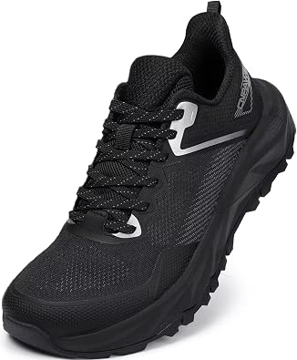 Wide Trail Running Shoes with Wide Toe Box Barefoot Road Walking Outdoor Sneakers Cross Training Shoe Fashion Shoes Black Wide Size 14
