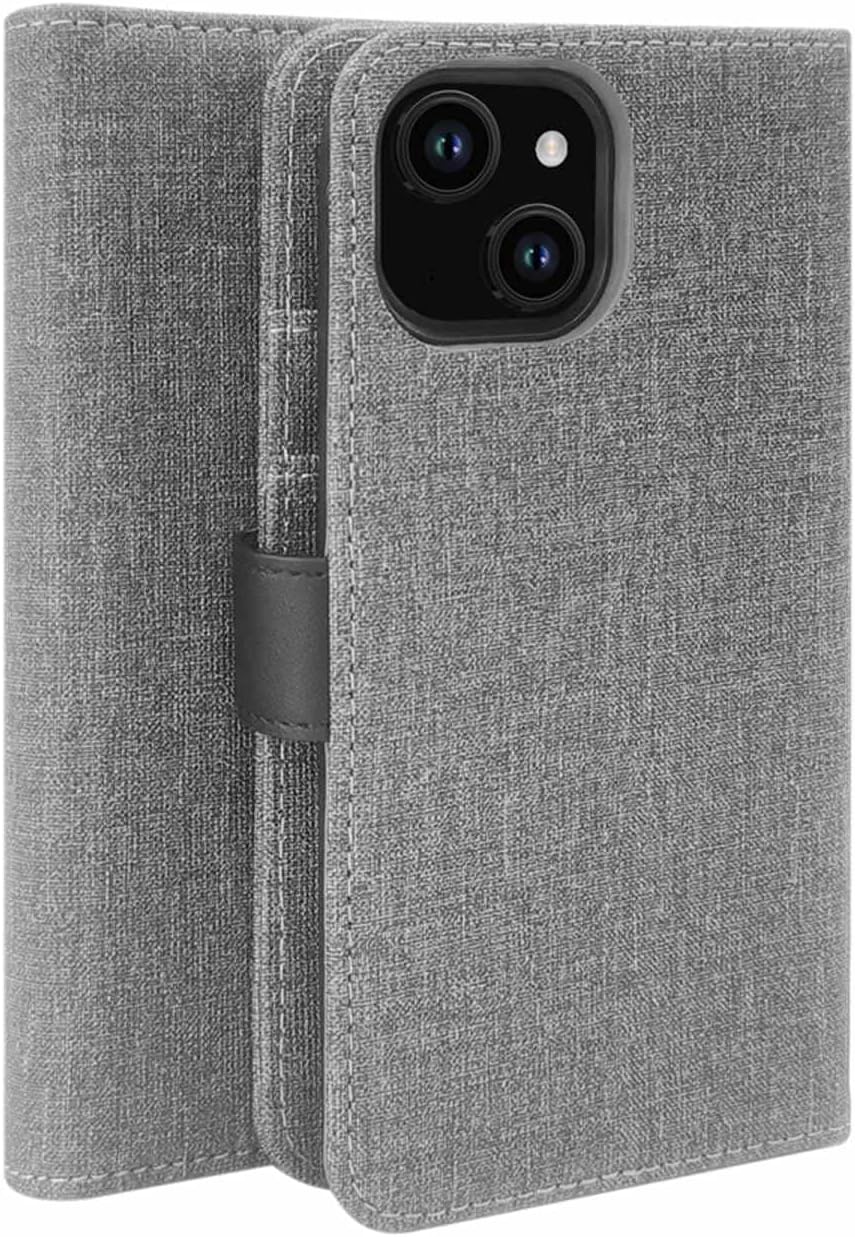 BE2I1FIP15G Folio 2-in-1 Case iPhone 16e/15/14/13 Gravity Grey