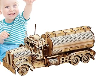 Comprar Puzzles 3D de Madera Maquetas Adulto, Puzzles 3D Pequeño Petrolero Maqueta Conjunto, Juguetes de aprendizaje Educativo para la Asamblea de Ocio Creativo Destinados a Guarderías y