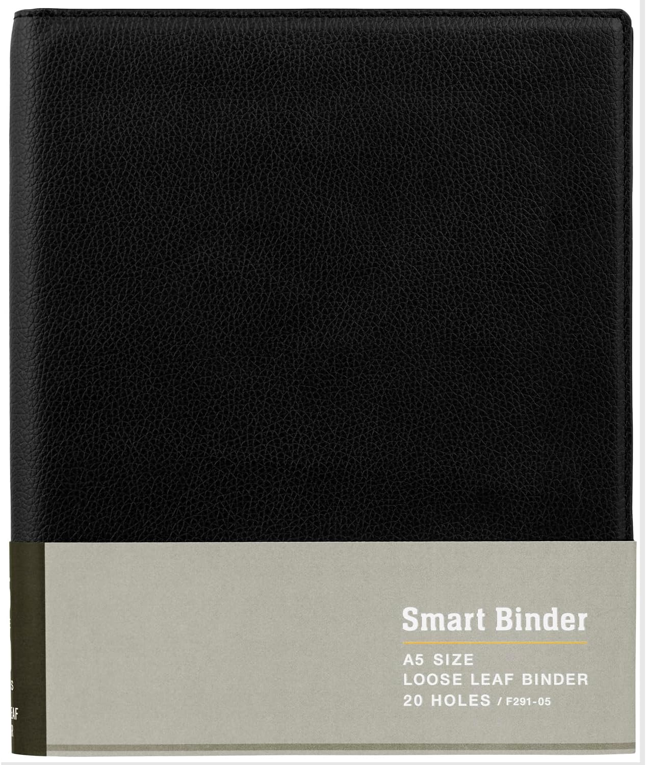Maruman F291-05 Binder, Smart Binder, A5, 20 Holes, Black
