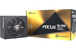 Seasonic FOCUS Plus 1000 Gold SSR-1000FX - Power Supply with 80+ Gold...