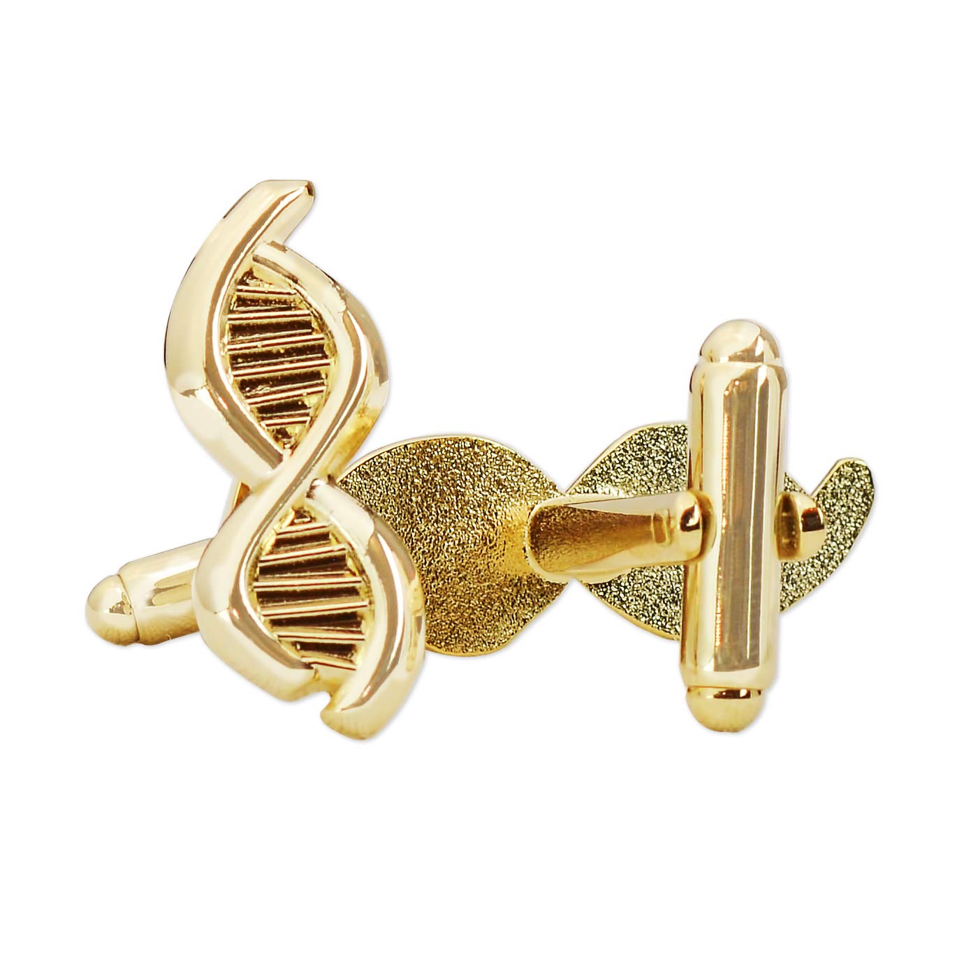 EvolveFISH DNA Cufflinks - [Gold][1" Wide]