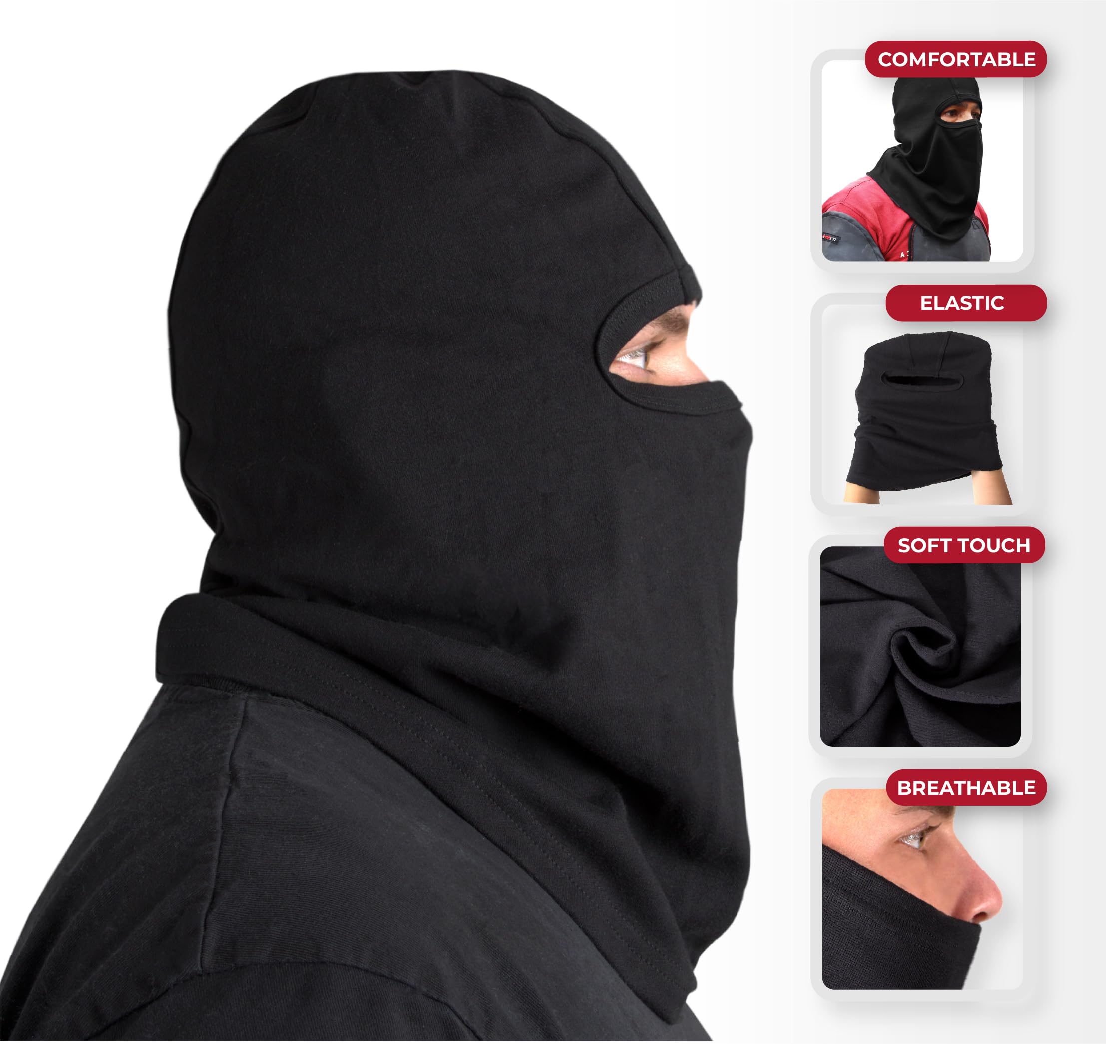 TEXFIRE Balaclava Ignífuga CE EPI Cat II Antiestática