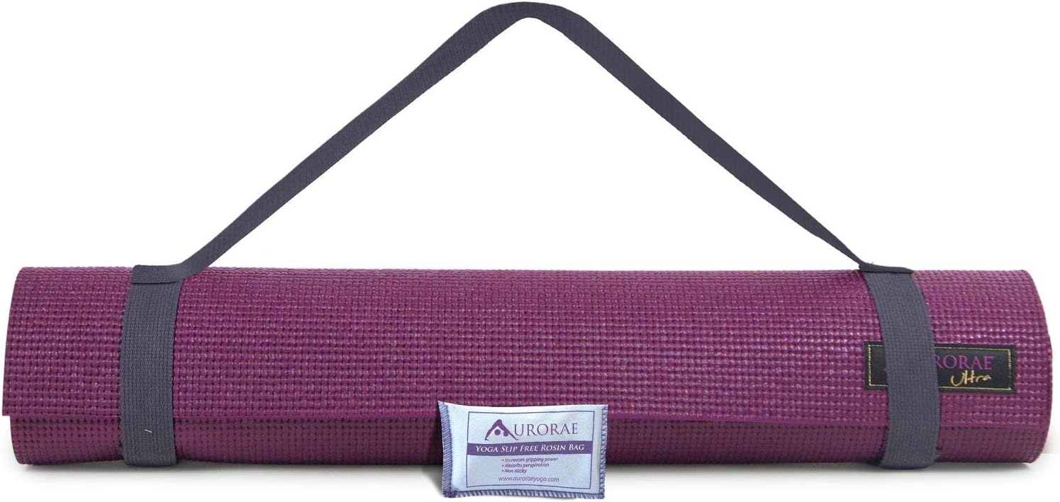 AURORAE "Ultra Extra Long 78" Extra Wide 26" and 1/4" Thick Yoga Mat