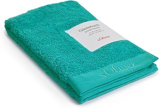 Guest Towel 30 x 50 cm - 100% Cotton, 600 g/m², soft & absorbent, guest towel turquoise