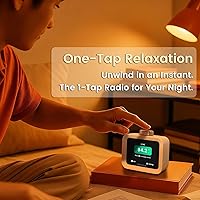 Vista 6 de Reloj Dekala ChronoSense para Dormitorio con Temperatura y Humedad, Programable para 7 Días con 4 Alarmas, Alarma Gradual de 100dB para Dormilones