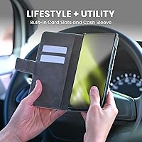 Vista 3 de Head Case Designs Officially Licensed Alchemy Gothic Dark Chemical Wedding Dragon Leather Wallet Case Compatible with Samsung Galaxy A14 5G