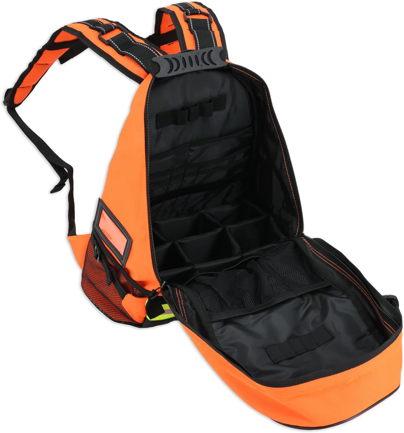 Lightning X LXMB40 Special Events EMT Trauma Backpack – First Responder Medical Backpack for BLS Gear, Sporting Events, Concerts & Emergency Response - Orange