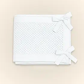 Tela Protetora de Berço Respirável 4 Lados Flow em Tricot de Algodão Sustentável Branco – Aime Baby