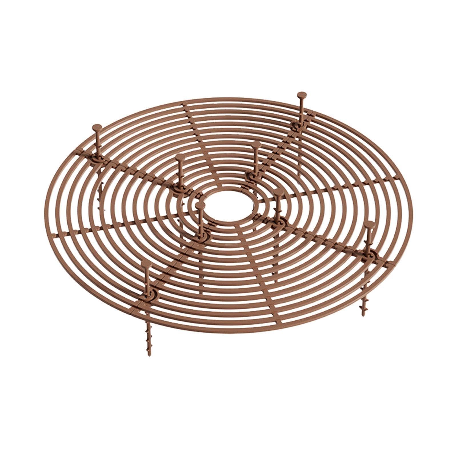 Plant Pot Grid Soil Protector Covers Gardening Outdoor Cuttable Flower Cover Coffee 30cm | Home & Garden | Yard, Garden & Outdoor Living | Gardening Supplies-image-29