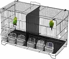 Amazon | CAGE ONE 鳥かご ツイン バードゲージ 仕切り 付き 鳥