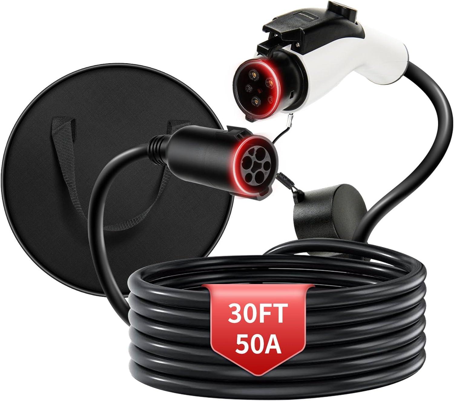 J1772 EV Extension Cable 30ft Level 2, WenStorm