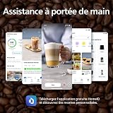 PHILIPS machine à café grain 2200, 2 boissons, mousseur à lait, Noir mat - 11