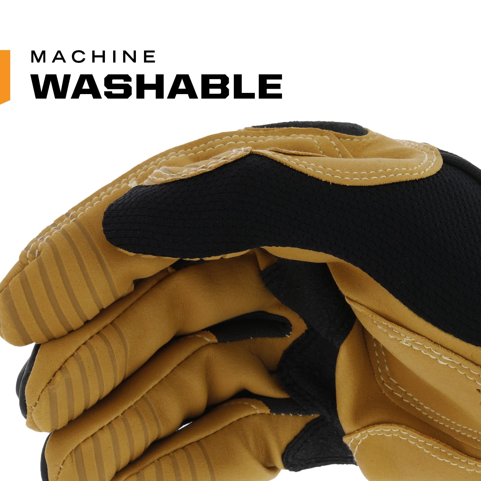 Mechanix Wear - Material4X M-Pact Guanti, Nero, Large