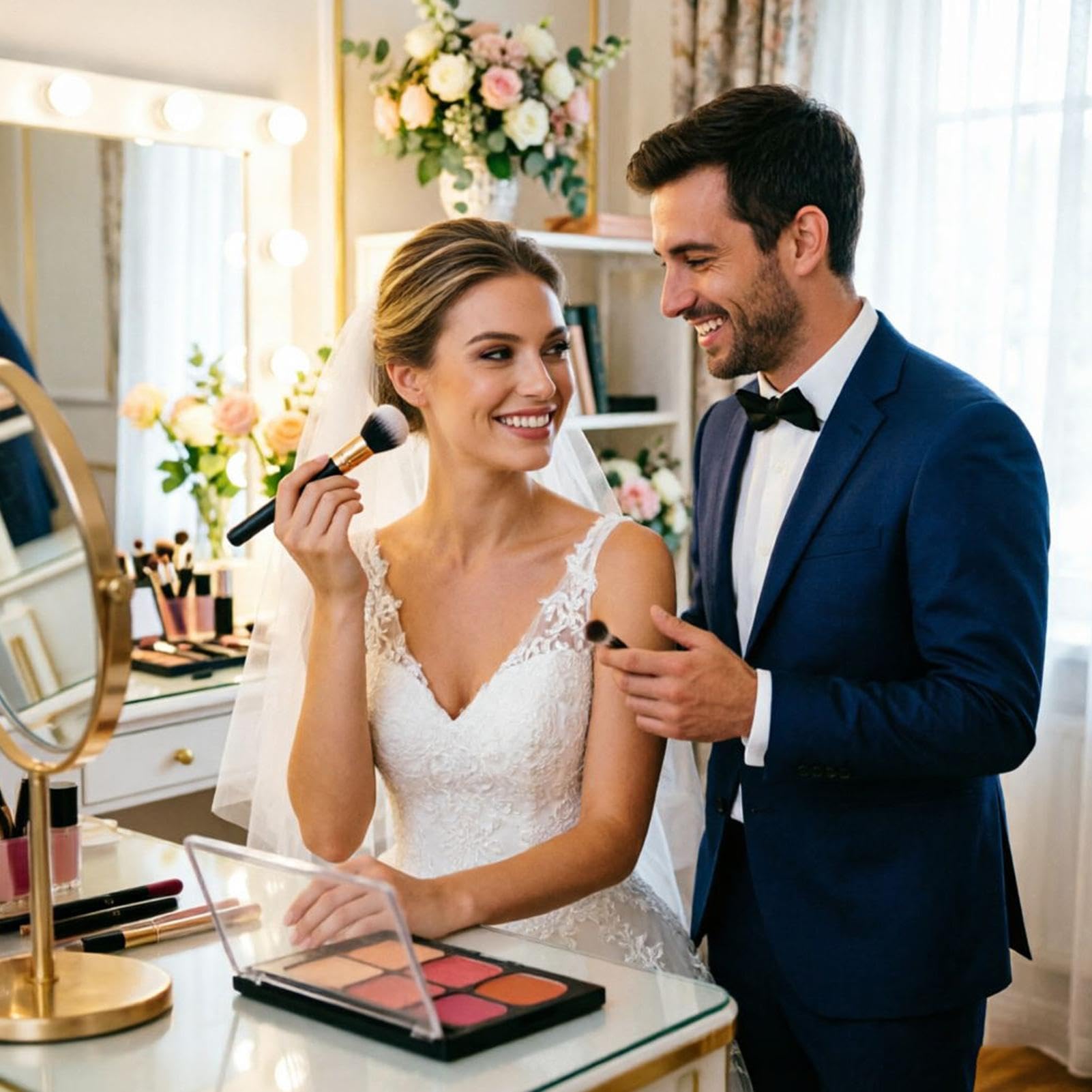 Set Di Pennelli Trucco Strumenti di Bellezza Viso a Vibrazione Silenziosa | Pennelli Cosmetici per il Trucco Per Fondotinta, Blush, Illuminante, Bronzer, Fissante, Adatto A Casa, Viaggio, Vacanza