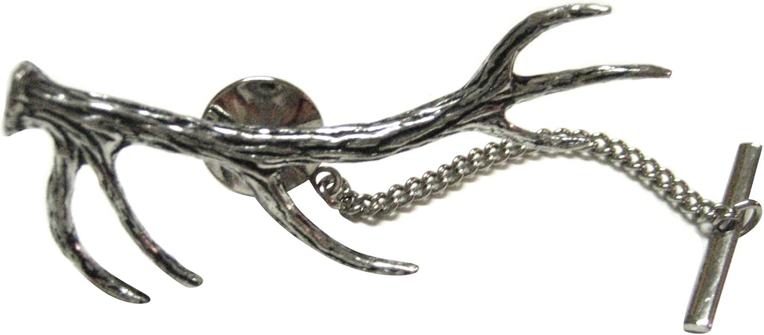 Kiola Designs Stag Deer Antler Tie Tack
