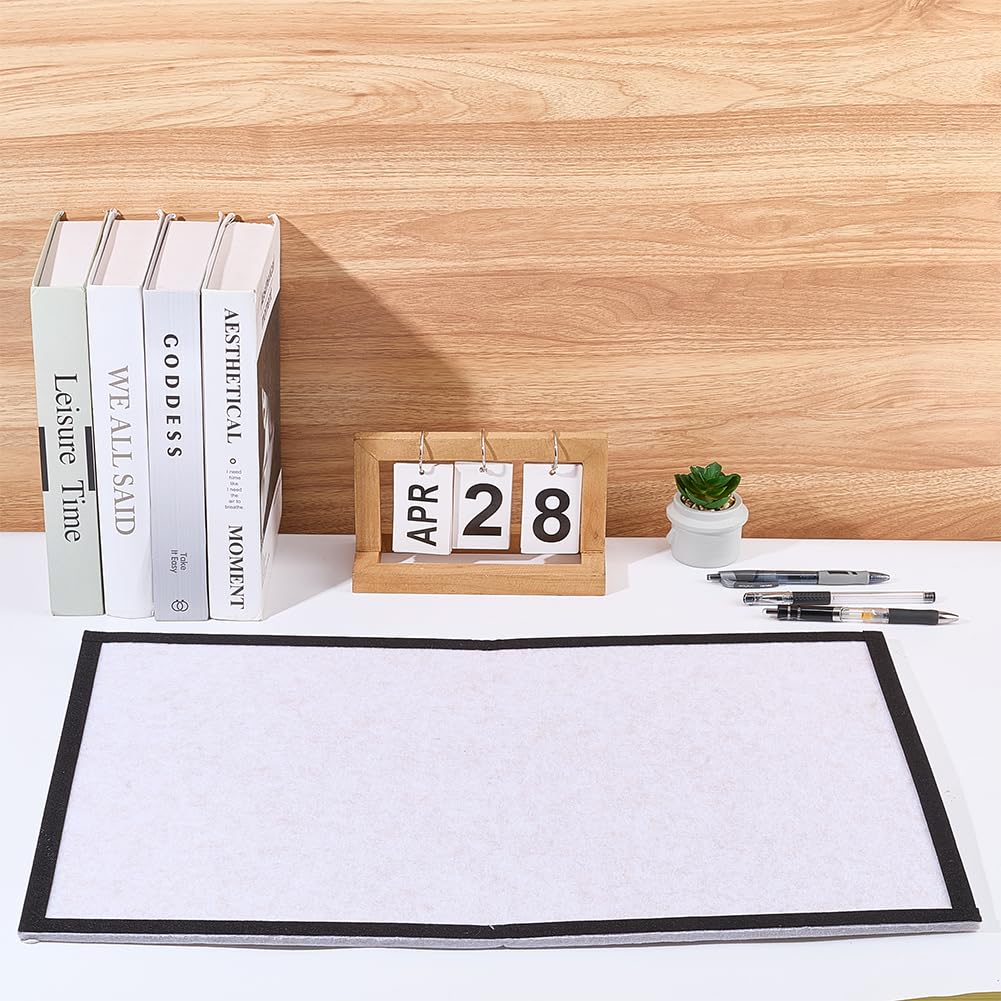 WADORN Tapis Puzzle Pliable en Feutre Jusqu'à 500 pièces, Plateau Puzzle Portable et Pliable pour Rangement Facile Surface Puzzle Anti dérapant Feutre Accessoire Éducatif (Beige