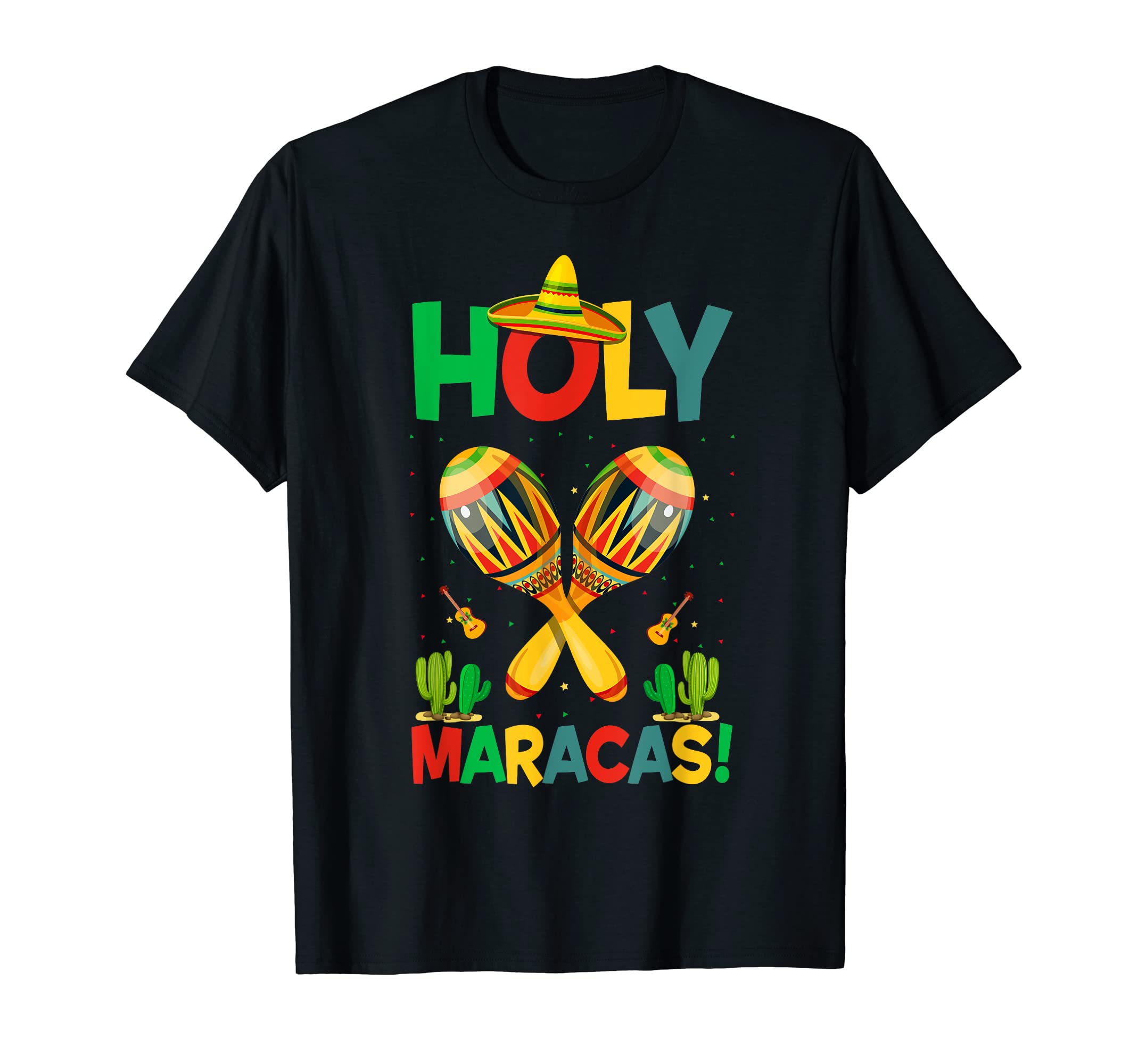 Maracas Mammacita Tequila Cerveza Mexican Cinco De Mayo Taco T-Shirt