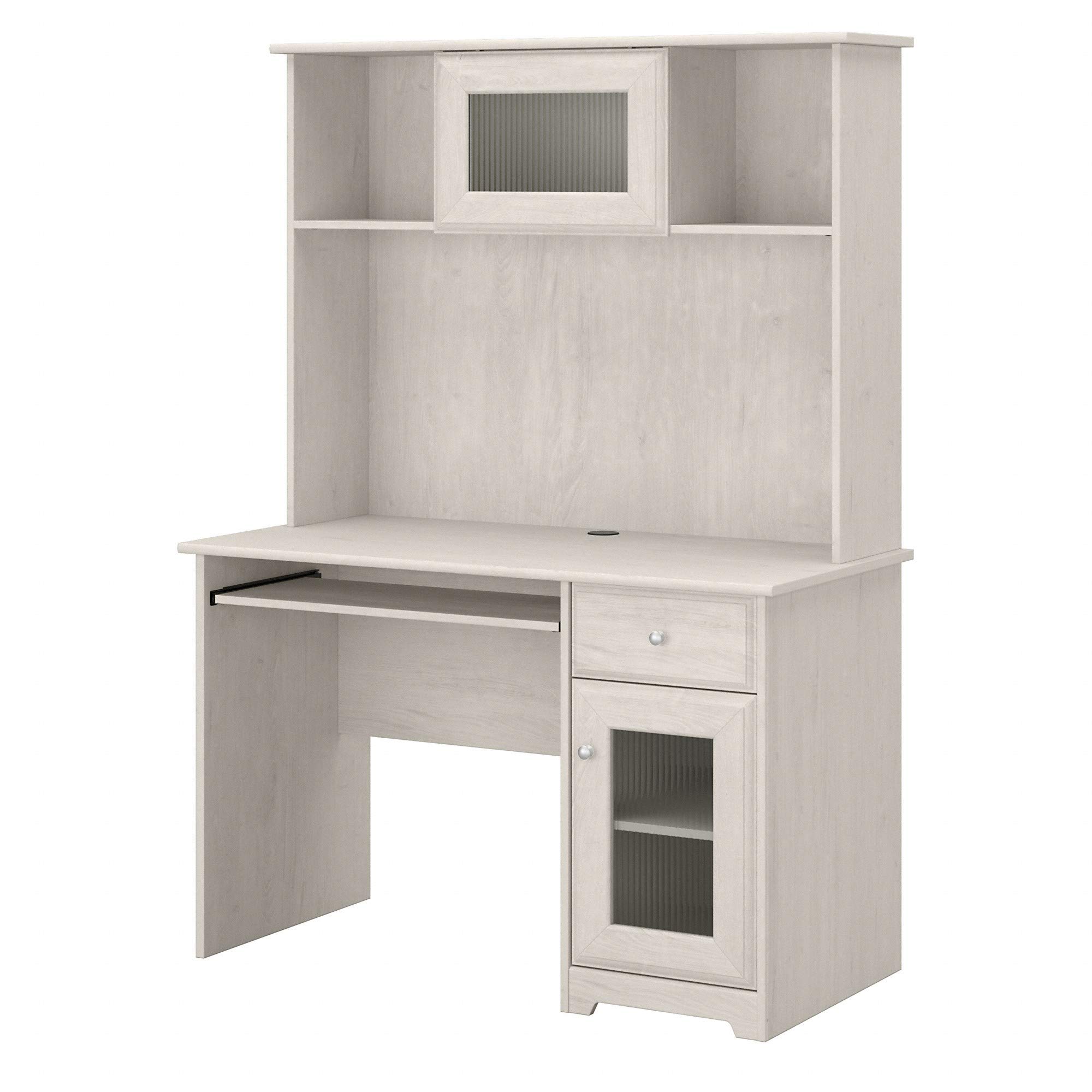 Buy Bush Furniture Cabot Small Computer Desk with Hutch and Keyboard