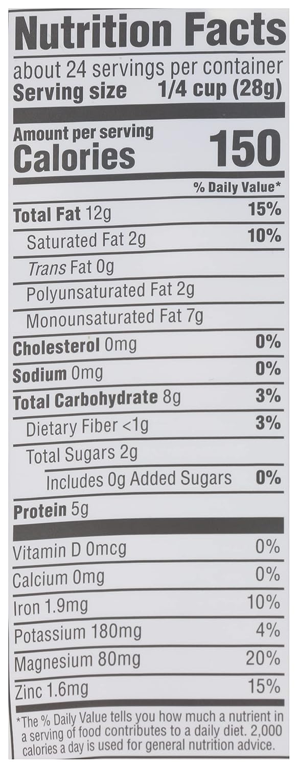 365 by Whole Foods Market, Cashews Unsalted & Unroasted, 24 Ounce (Pack of 2)