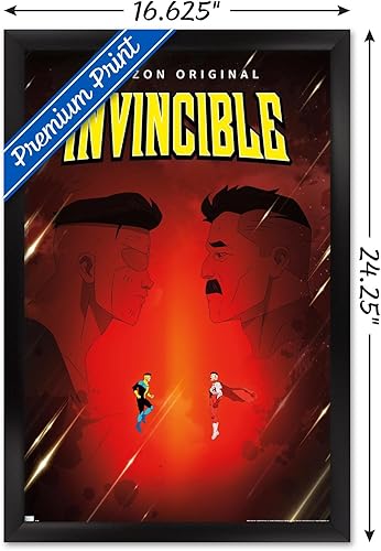 Miniatura 3 de Trends International Invencible - Póster de pared de una hoja de padre e hijo