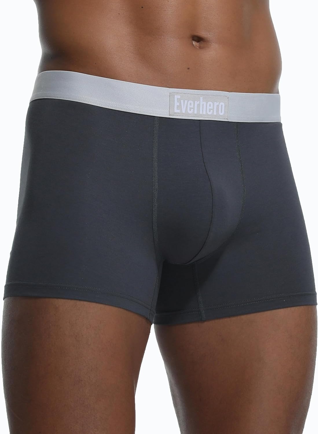 Men's Underwear Boxer Briefs 2Pack, Modal & Cotton Underwear with ComfortFlex Waistband, Moisture Wicking