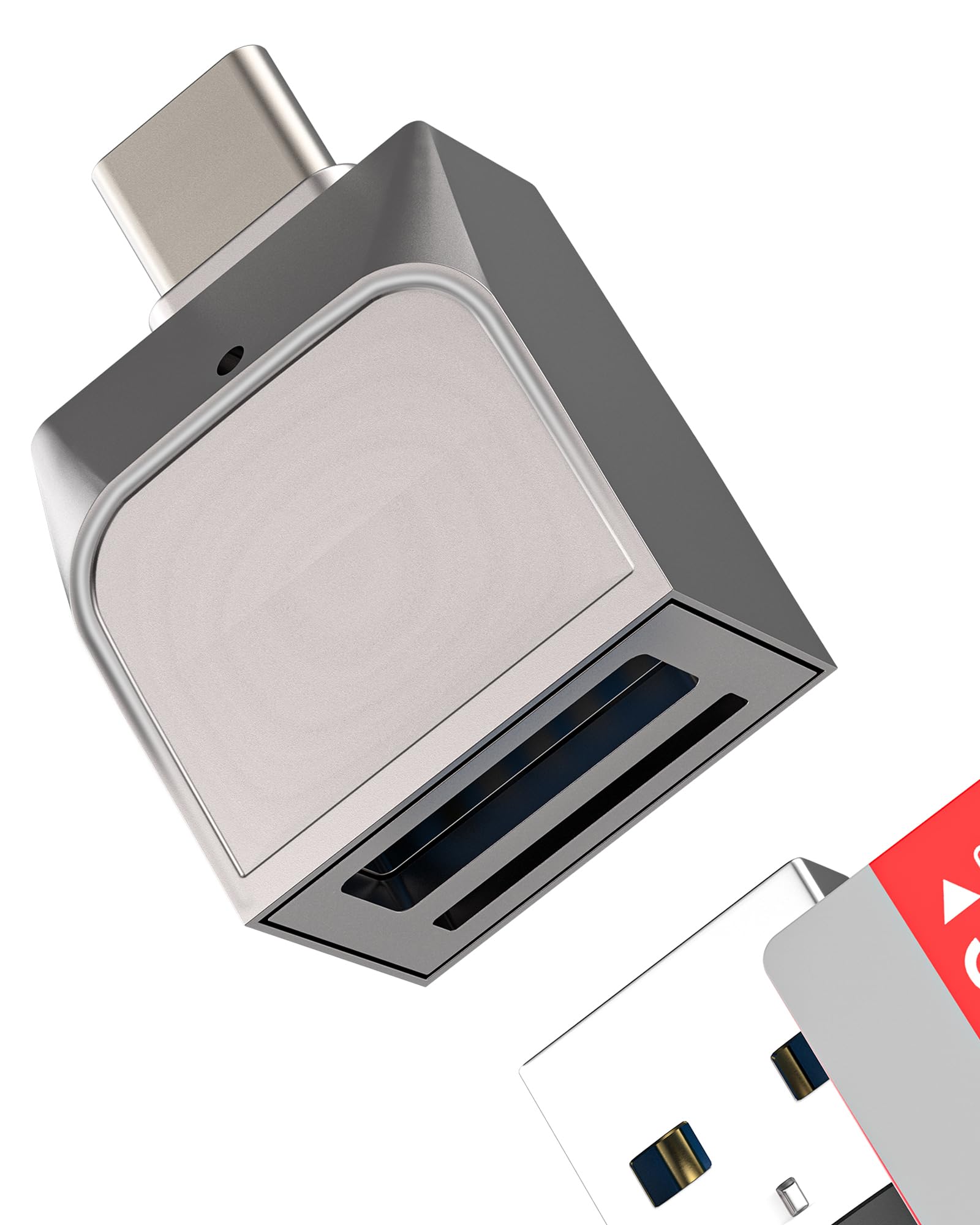 USB C to USB Adapter Micro SD Card Reader(2in1)OTG 3.0 Port for iPhone16 15 Converter compatible for Samsung for iPad MacBook Computer TF Memory Transfer Accessories USB-A External Flash Drive Android-image-40