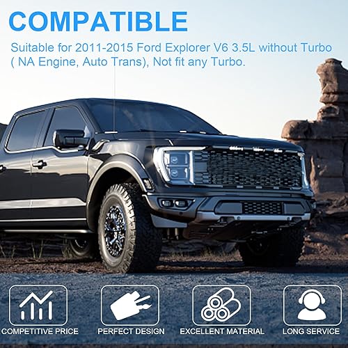 Miniatura 3 de 3 piezas de repuesto de motor y montaje de transmisión para Explorer 2011-2015 V6 3.5L Motor automático Trans Reemplazo # A5635 A5663HY A5734 3255