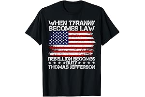 When Tyranny Becomes Law Rebellion Becomes Duty - Show Your Patriotism