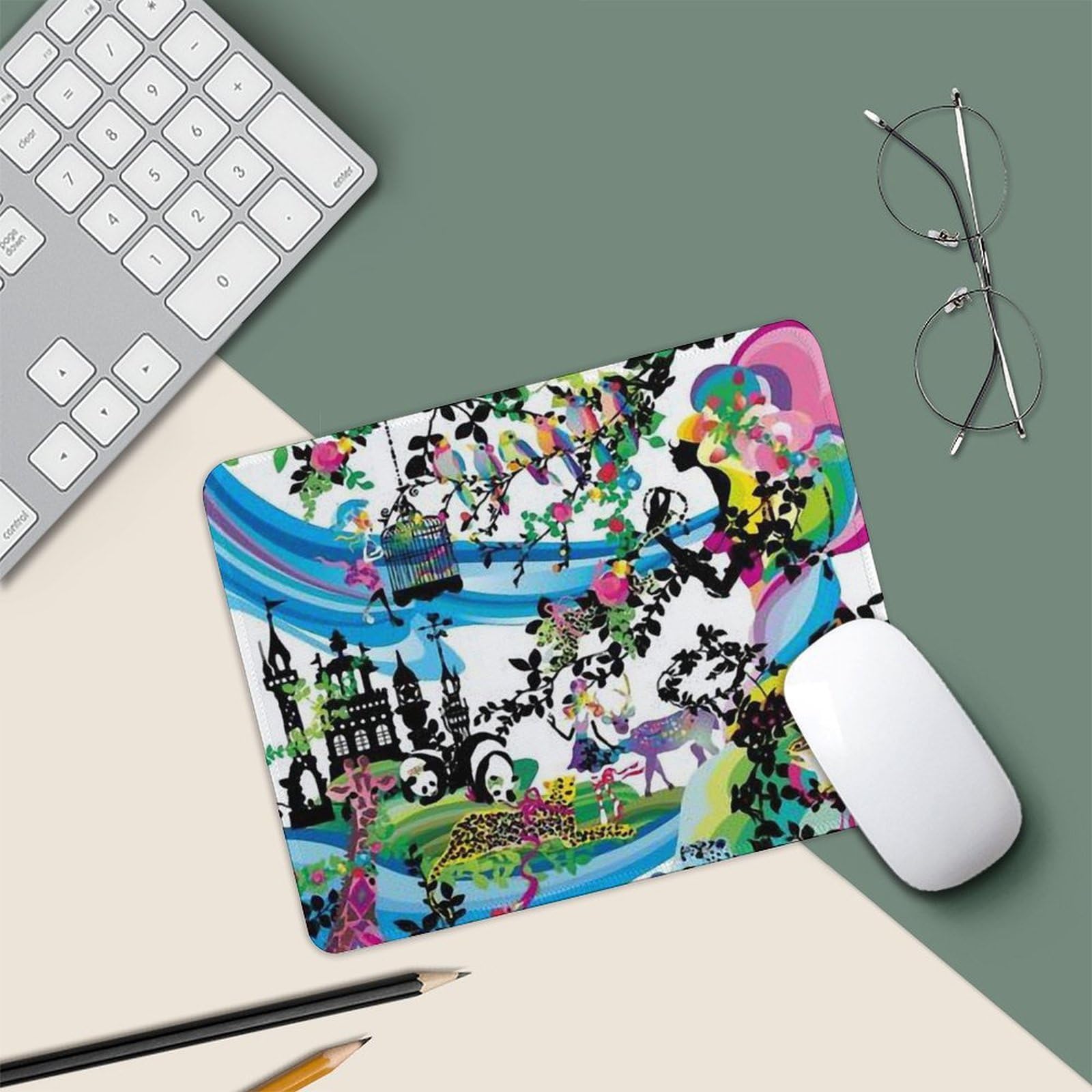 Amazon.co.jp: 藤城清治 (99) マウスパッド 大型マウスパッド