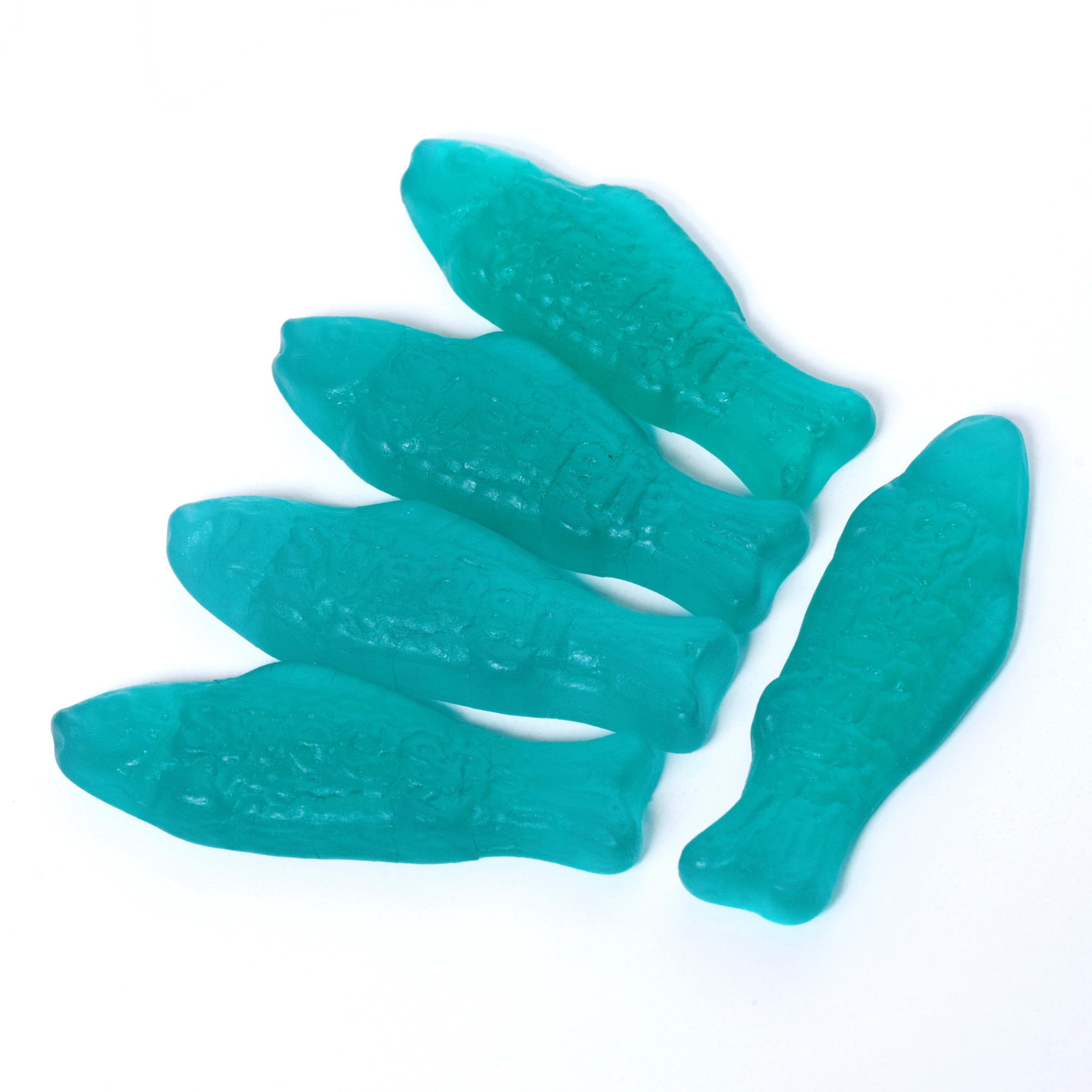 SWEDISH FISH Dulces suaves y esponjosos con limonada de frambuesa azul, dulces sueltos, 340 - 101,8 g bolsa