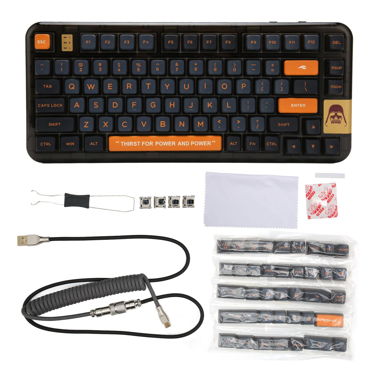 Amazon | RGB バックライト付きメカニカルキーボード 80 キー